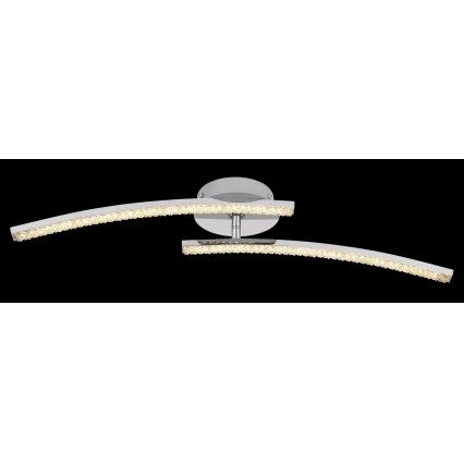 Globo - LED kupatilska plafonjera 2xLED/6W/230V IP44