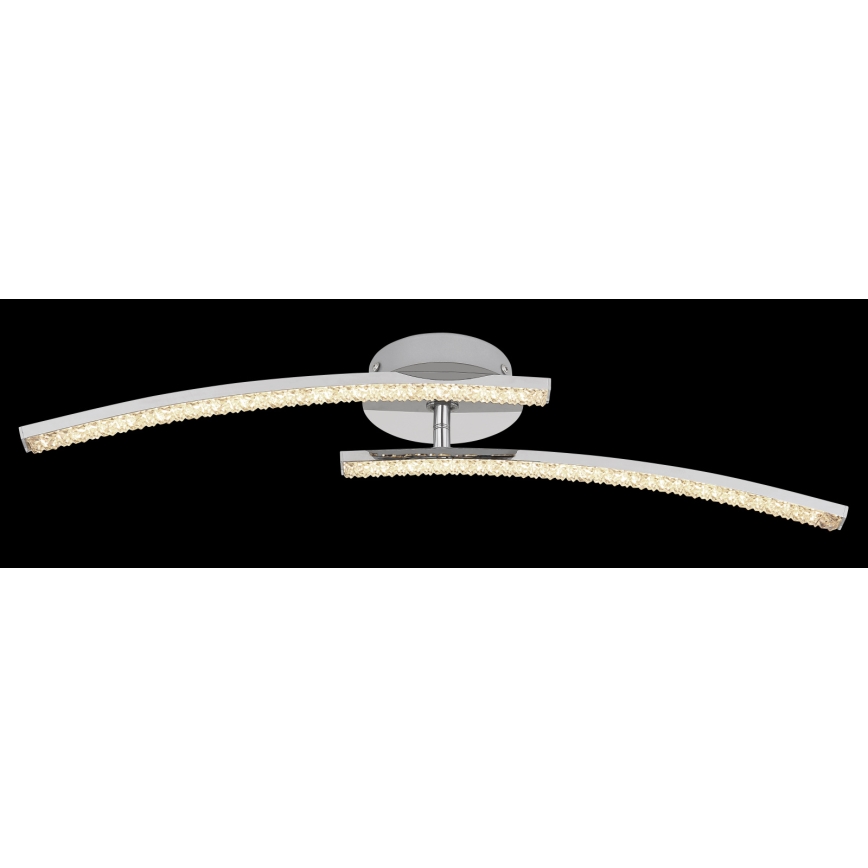 Globo - LED kupatilska plafonjera 2xLED/6W/230V IP44