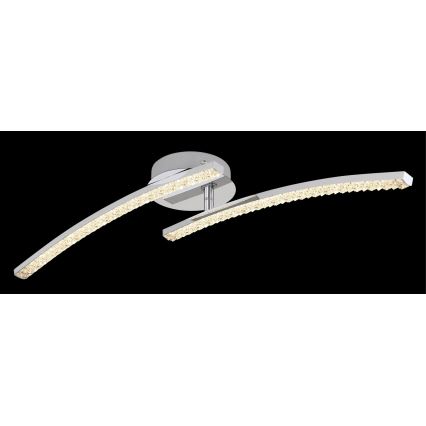 Globo - LED kupatilska plafonjera 2xLED/6W/230V IP44