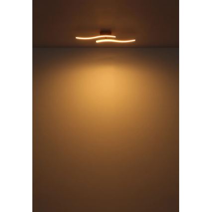 Globo - LED plafonski luster LED/12W/230V 3000K narandžasta
