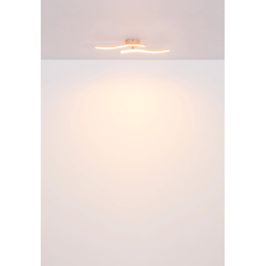 Globo - LED plafonski luster LED/12W/230V 3000K narandžasta