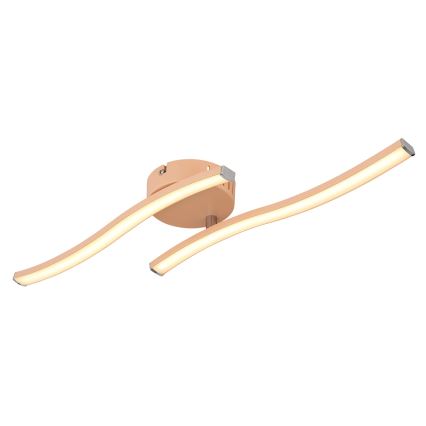 Globo - LED plafonski luster LED/12W/230V 3000K narandžasta