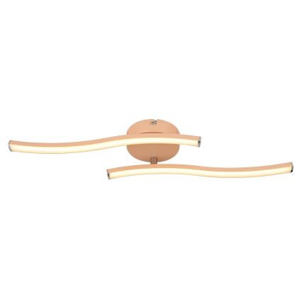 Globo - LED plafonski luster LED/12W/230V 3000K narandžasta