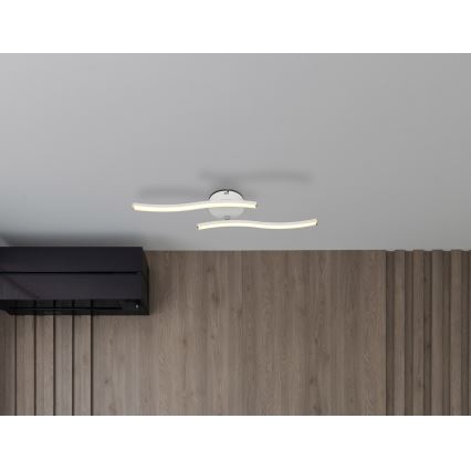 Globo - LED plafonski luster LED/12W/230V 3000K bela