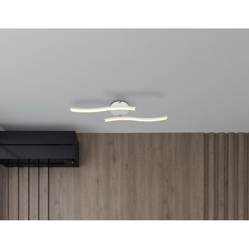 Globo - LED plafonski luster LED/12W/230V 3000K bela