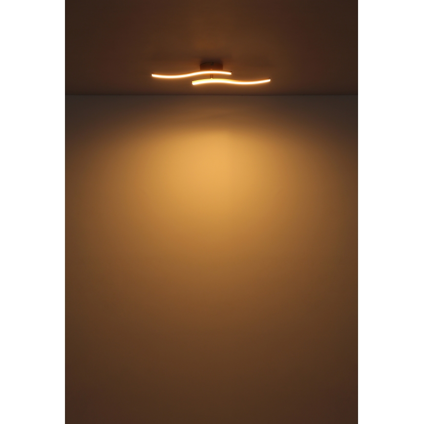Globo - LED plafonski luster LED/12W/230V 3000K bela