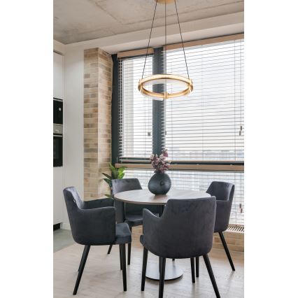 Globo - LED prigušiva kristalni luster na sajli LED/36W/230V 2700K-6000K + daljinski upravljač