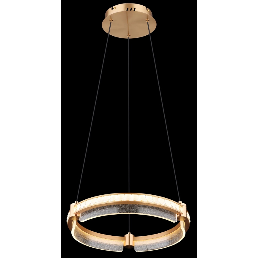 Globo - LED prigušiva kristalni luster na sajli LED/36W/230V 2700K-6000K + daljinski upravljač