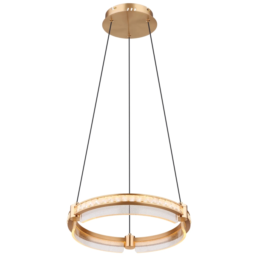 Globo - LED prigušiva kristalni luster na sajli LED/36W/230V 2700K-6000K + daljinski upravljač
