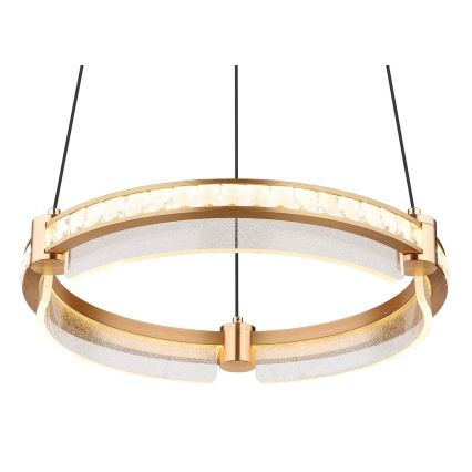 Globo - LED prigušiva kristalni luster na sajli LED/36W/230V 2700K-6000K + daljinski upravljač
