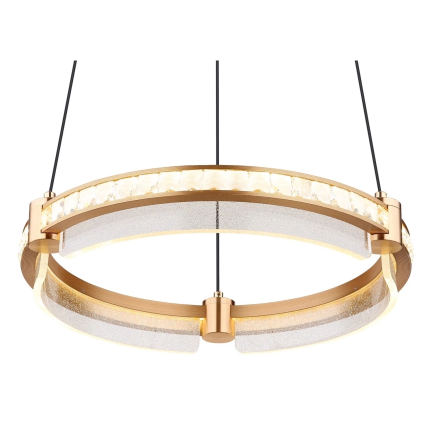 Globo - LED prigušiva kristalni luster na sajli LED/36W/230V 2700K-6000K + daljinski upravljač