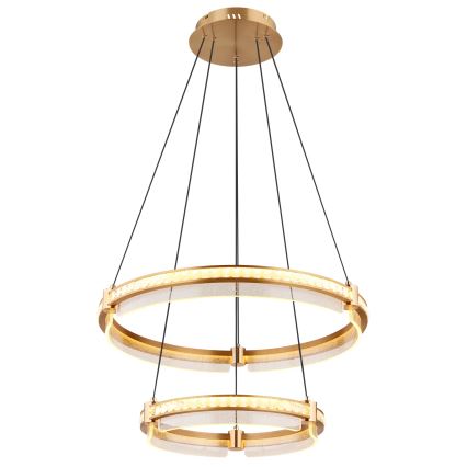 Globo - LED prigušiva kristalni luster na sajli LED/78W/230V 2700K-6000K + daljinski upravljač