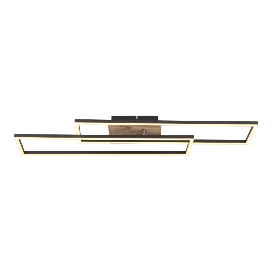 Globo - LED plafonsko svetlo LED/30W/230V 3000K 60x80 cm crno