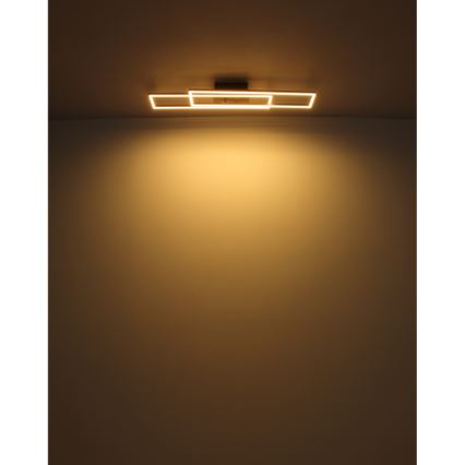 Globo - LED plafonsko svetlo LED/30W/230V 3000K 60x80 cm crno