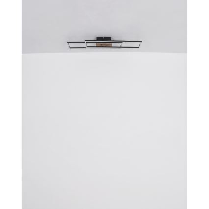 Globo - LED plafonsko svetlo LED/30W/230V 3000K 60x80 cm crno