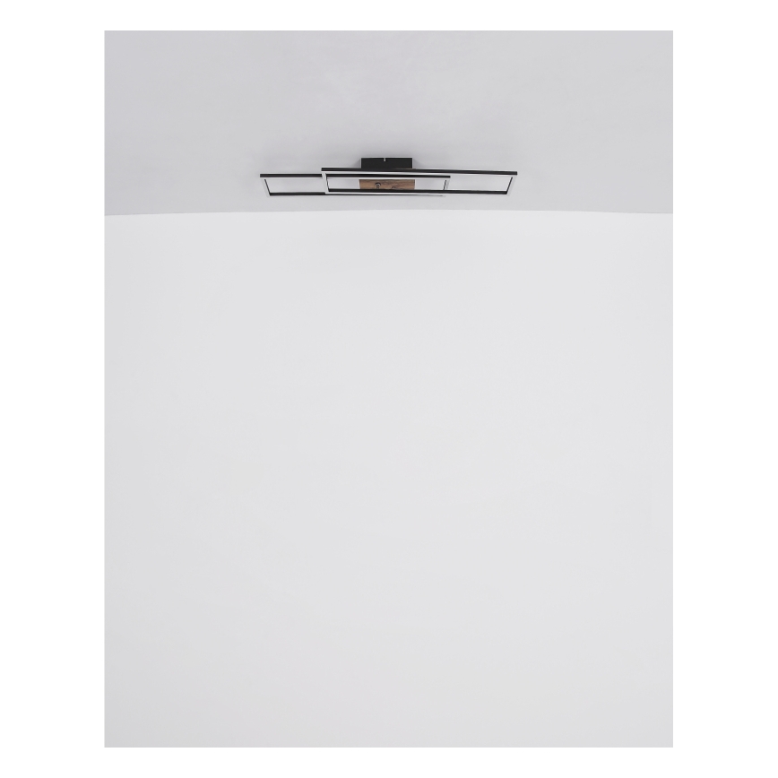 Globo - LED plafonsko svetlo LED/30W/230V 3000K 60x80 cm crno