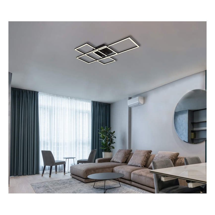 Globo - LED prigušiva plafonska lampa LED/40W/230V 2700-6500K 51x74 cm Wi-Fi Tuya + daljinski upravljač