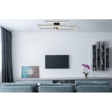 Globo - LED prigušiva plafonska lampa površinskog montaže LED/58W/230V 3000-6000K + daljinski upravljač