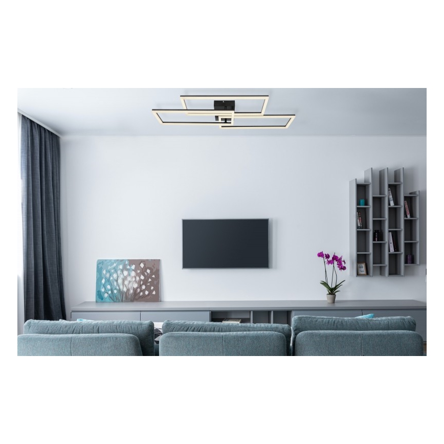 Globo - LED prigušiva plafonska lampa površinskog montaže LED/58W/230V 3000-6000K + daljinski upravljač
