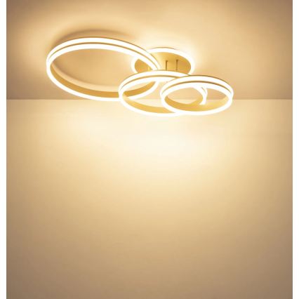 Globo - LED prigušiva plafonska svetiljka LED/72W/230V 3000K 79,5x50 cm