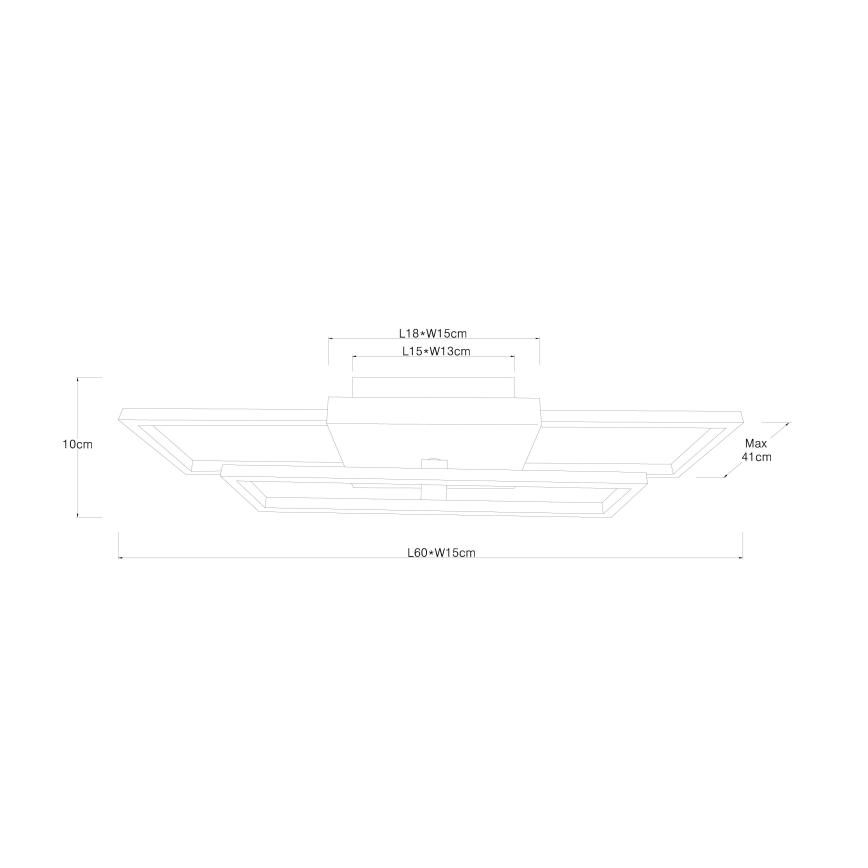 Globo - LED plafonsko svetlo LED/18W/230V