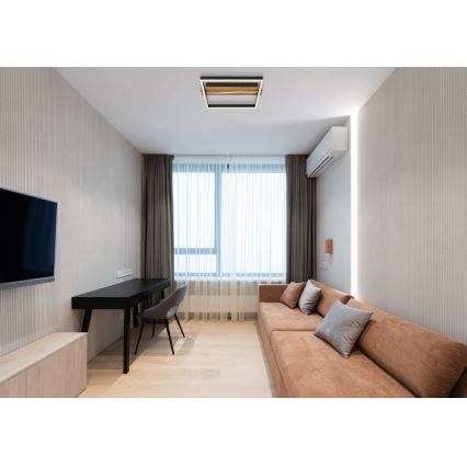 Globo - LED prigušiva prislonjena plafonska svetiljka LED/22W/230V 2700-6000K + daljinski upravljač
