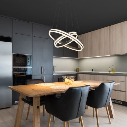 Globo - LED prigušiva luster na sajli LED/60W/230V 2700K-6000K + daljinski upravljač