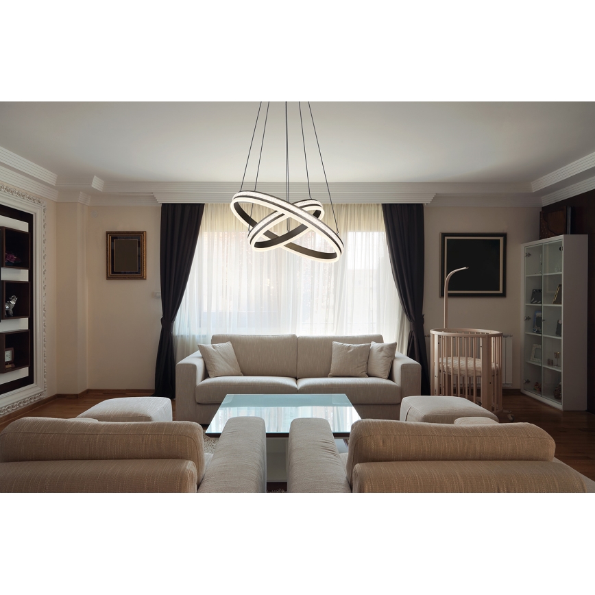 Globo - LED prigušiva luster na sajli LED/60W/230V 2700K-6000K + daljinski upravljač