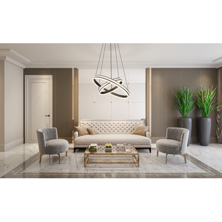 Globo - LED prigušiva luster na sajli LED/60W/230V 2700K-6000K + daljinski upravljač