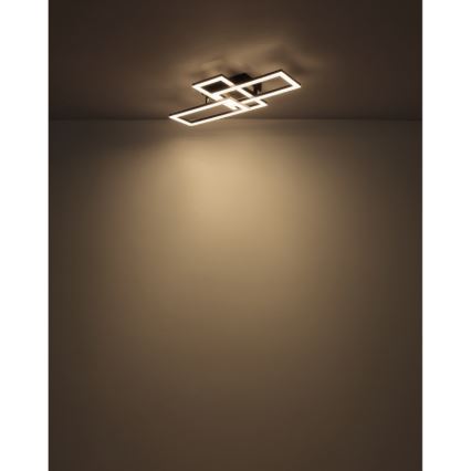 Globo - LED stropna svetiljka LED/24W/230V 4000K crna