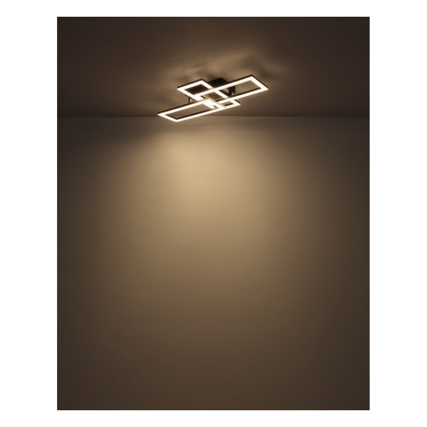 Globo - LED stropna svetiljka LED/24W/230V 4000K crna
