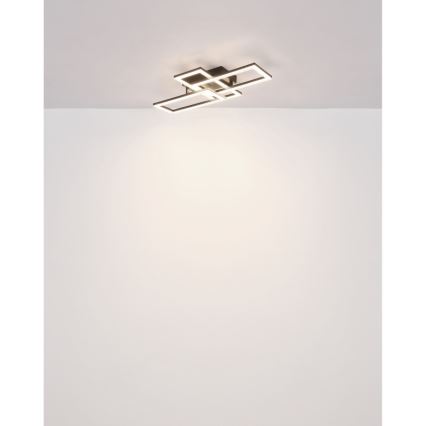 Globo - LED stropna svetiljka LED/24W/230V 4000K crna