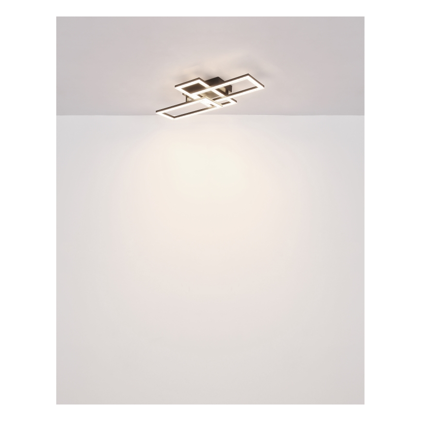 Globo - LED stropna svetiljka LED/24W/230V 4000K crna