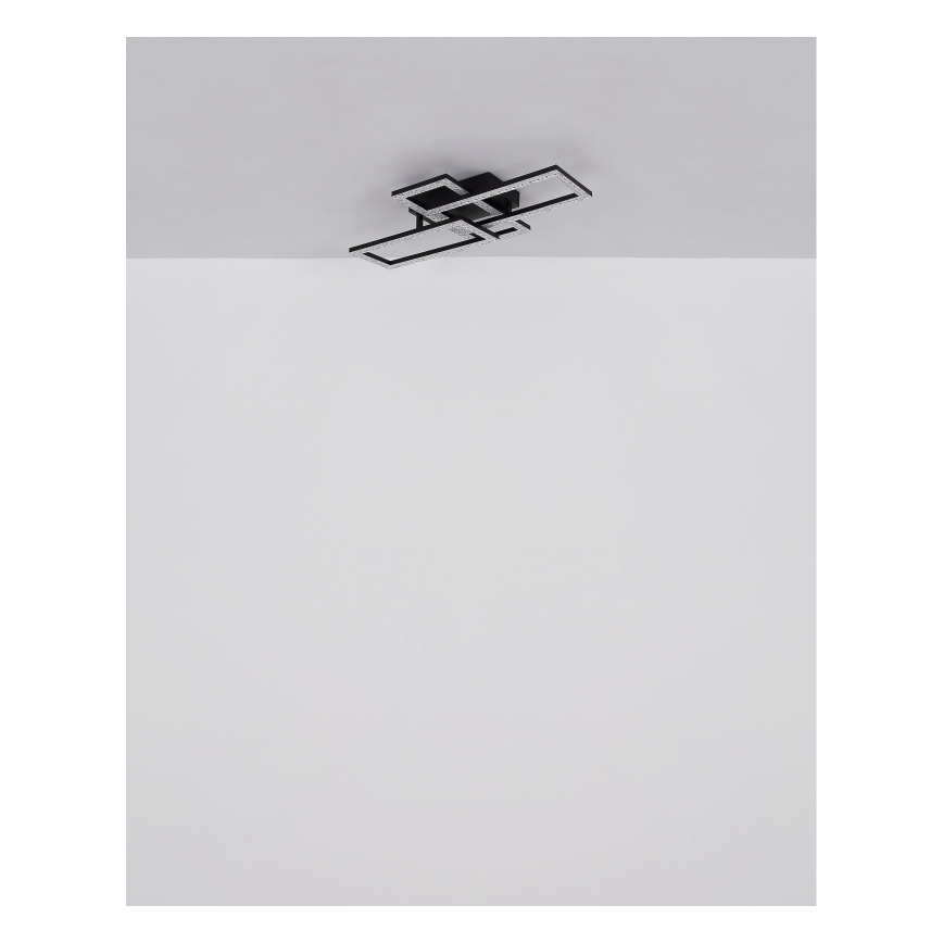 Globo - LED stropna svetiljka LED/24W/230V 4000K crna