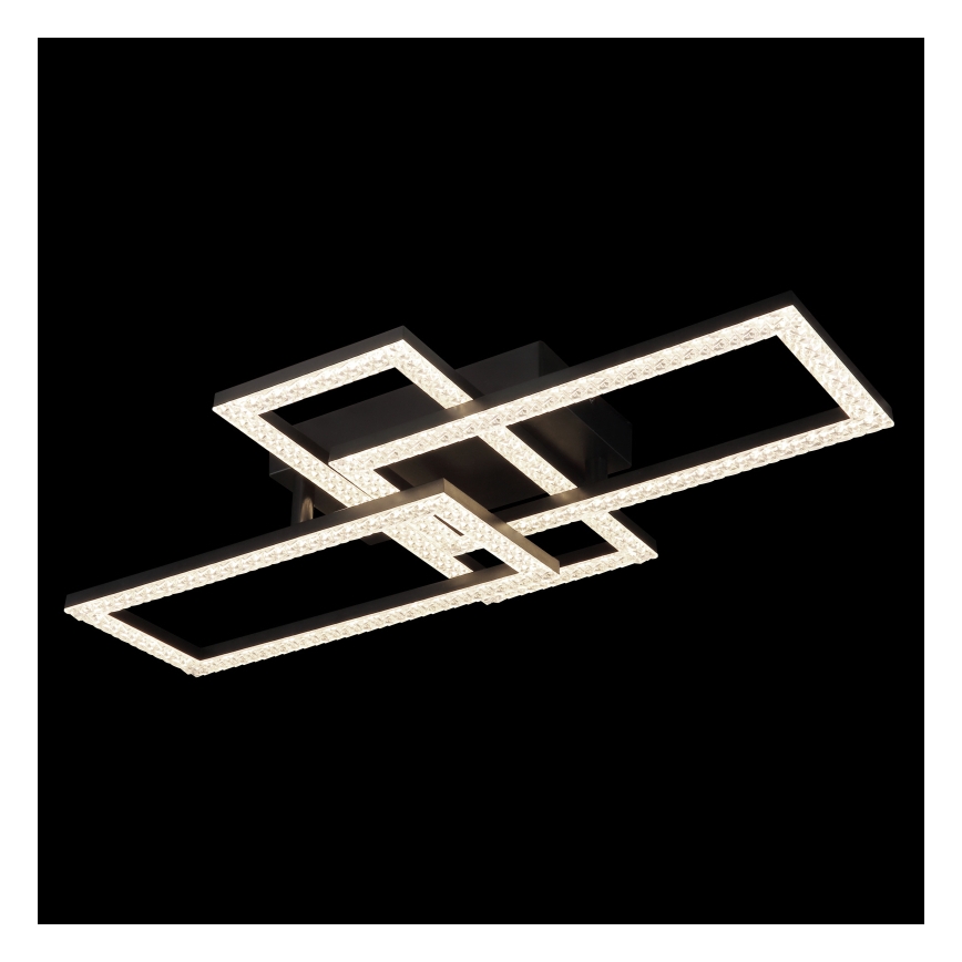 Globo - LED stropna svetiljka LED/24W/230V 4000K crna