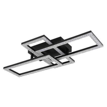 Globo - LED stropna svetiljka LED/24W/230V 4000K crna