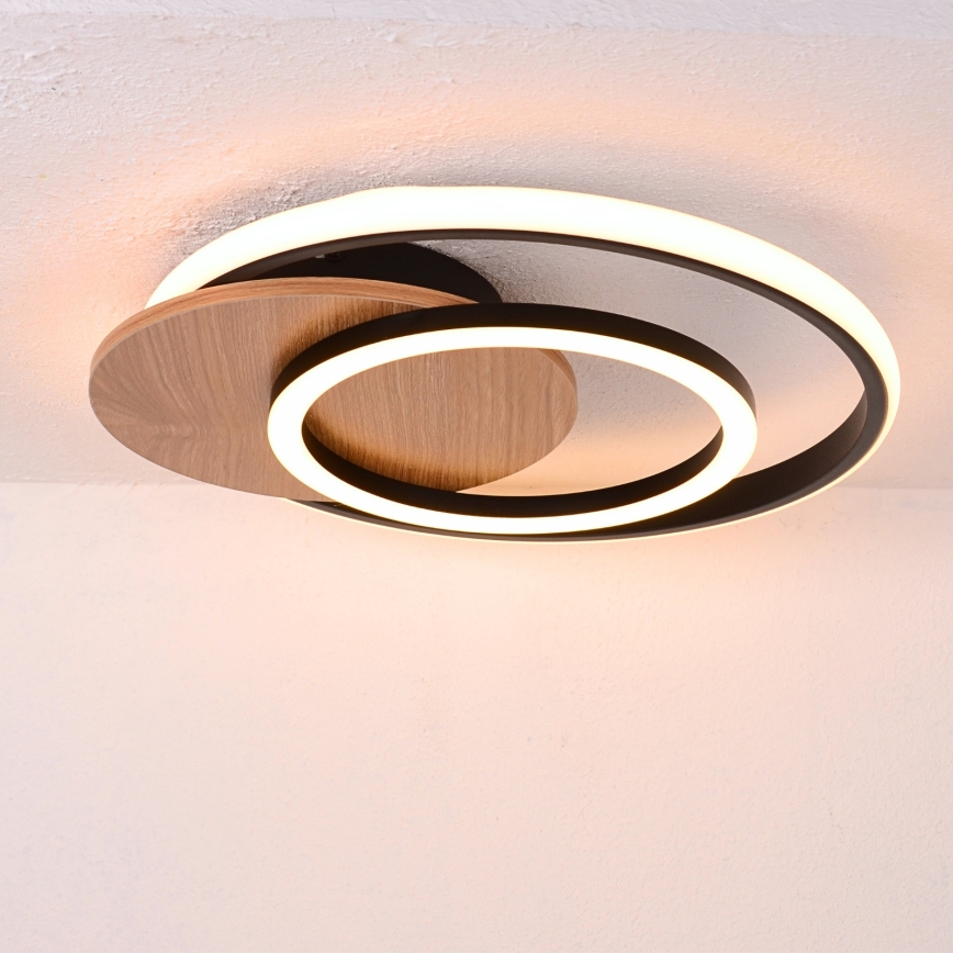 Globo - LED plafonsko svetlo LED/24W/230V crna