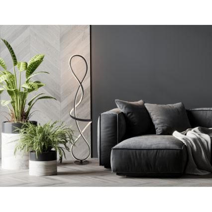 Globo - LED stojeća lampa LED/36W/230V crna