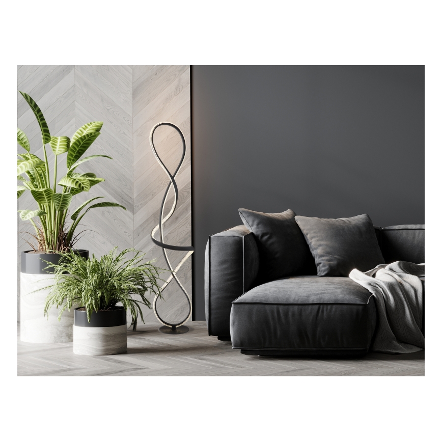 Globo - LED stojeća lampa LED/36W/230V crna