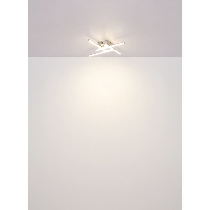 Globo - LED stropno svetlo LED/24W/230V 4000K mat hrom