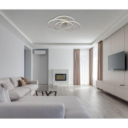 Globo - LED plafonsko svetlo LED/55W/230V 4000K preč. 51,5 cm mat hrom
