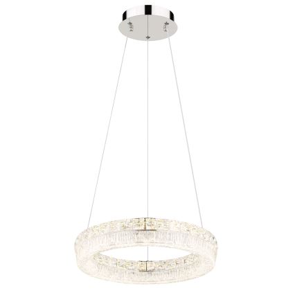 Globo - LED prigušiva luster na sajli LED/24W/230V 2700-6000K proziran + daljinski upravljač