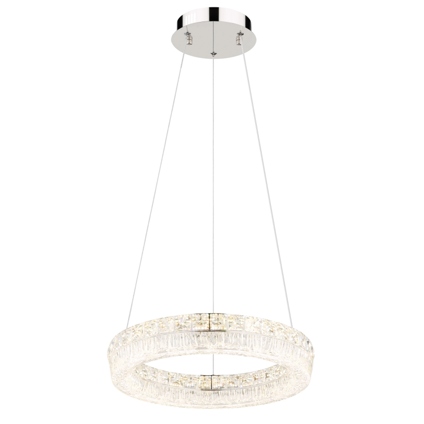 Globo - LED prigušiva luster na sajli LED/24W/230V 2700-6000K proziran + daljinski upravljač