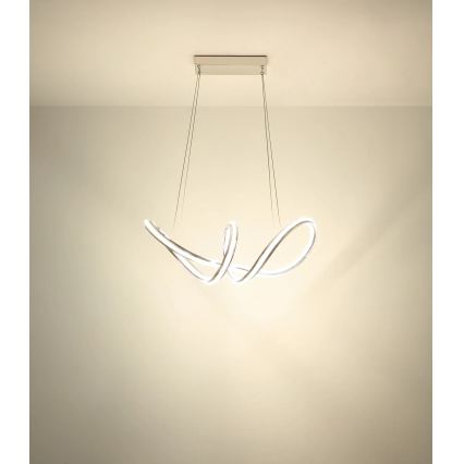 Globo - LED prigušiva luster na sajli LED/45W/230V 2700-6000K sjajni hrom + daljinski upravljač