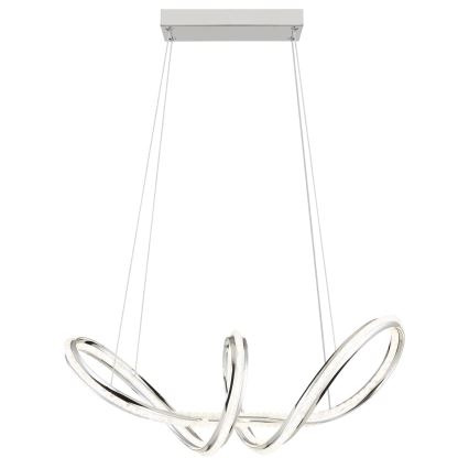 Globo - LED prigušiva luster na sajli LED/45W/230V 2700-6000K sjajni hrom + daljinski upravljač