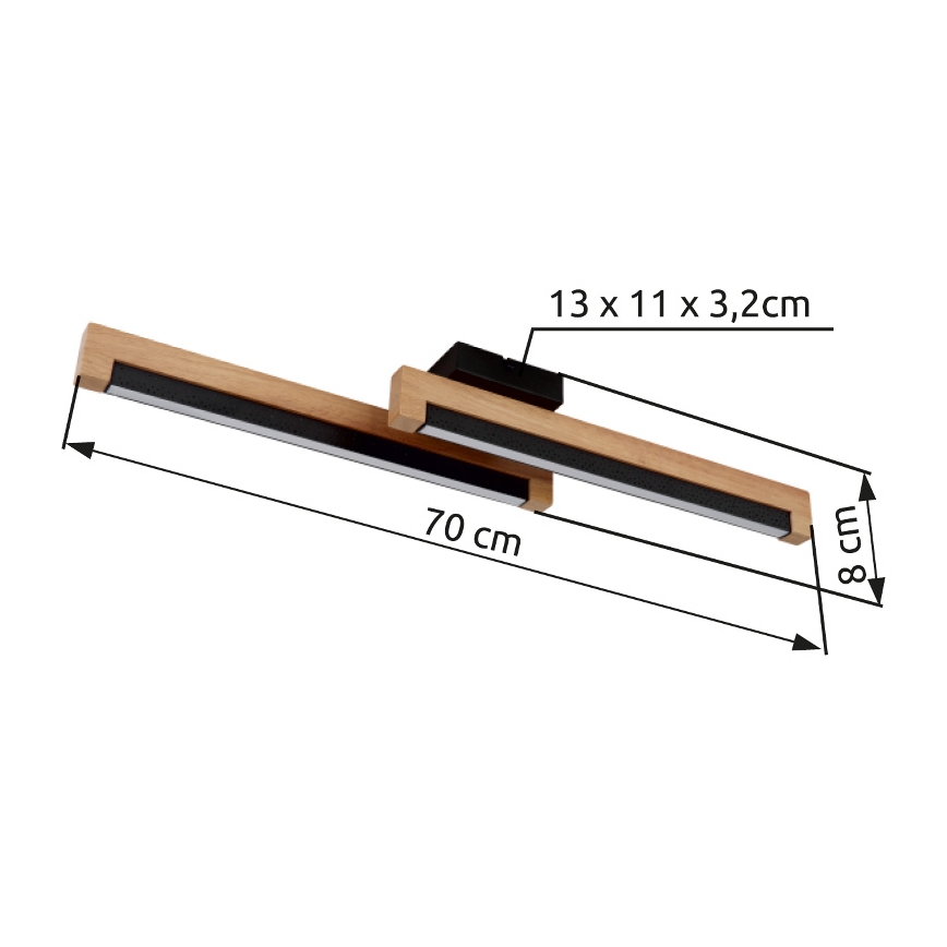 Globo - LED plafonsko svetlo LED/12W/230V