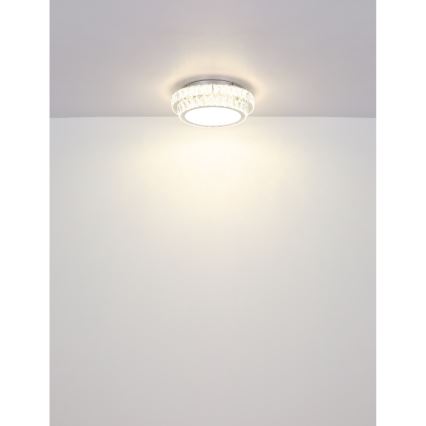 Globo - prigušiva stropna LED svetiljka LED/38W/230V 2700-6000K pr. 40 cm + daljinski upravljač