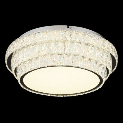 Globo - LED prigušiva plafonska svetiljka LED/48W/230V 2700-6000K Ø 50 cm bela + daljinski upravljač