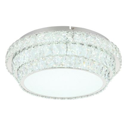 Globo - LED prigušiva plafonska svetiljka LED/48W/230V 2700-6000K Ø 50 cm bela + daljinski upravljač