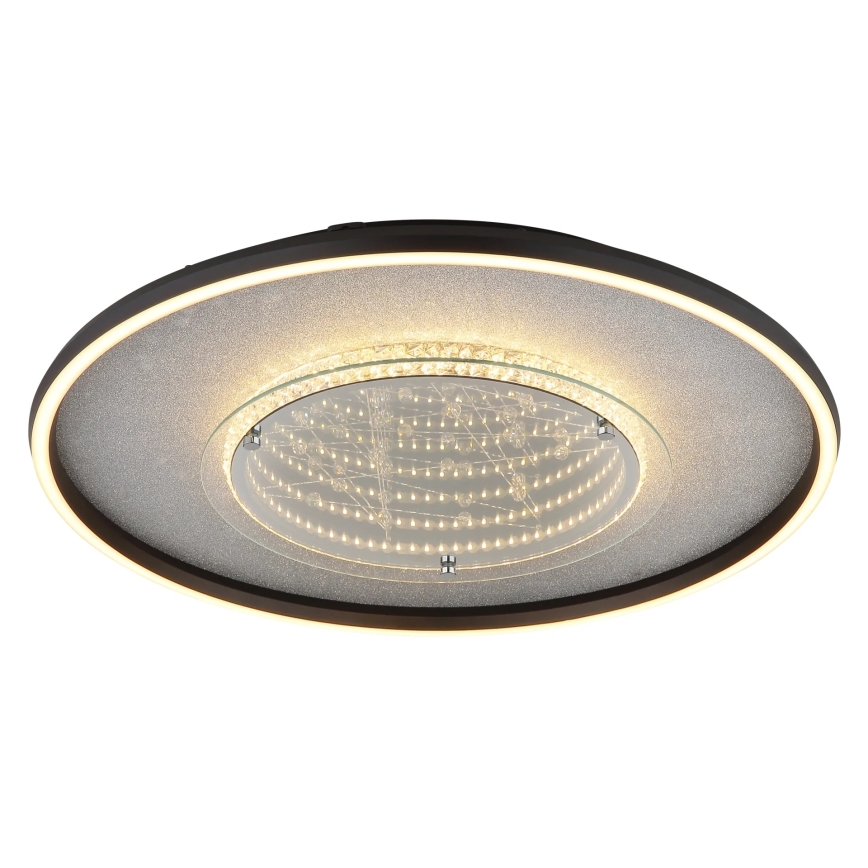 Globo - LED plafonsko svetlo LED/40W/230V 3000/4000/6000K prečnika 51,5 cm crna